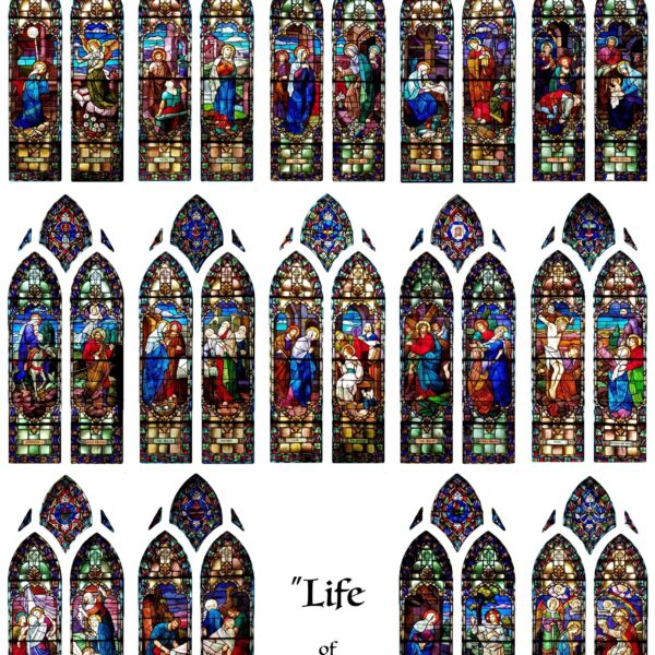 antique church stained glass